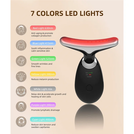 Red-Light Therapy Face & Neck  Massager