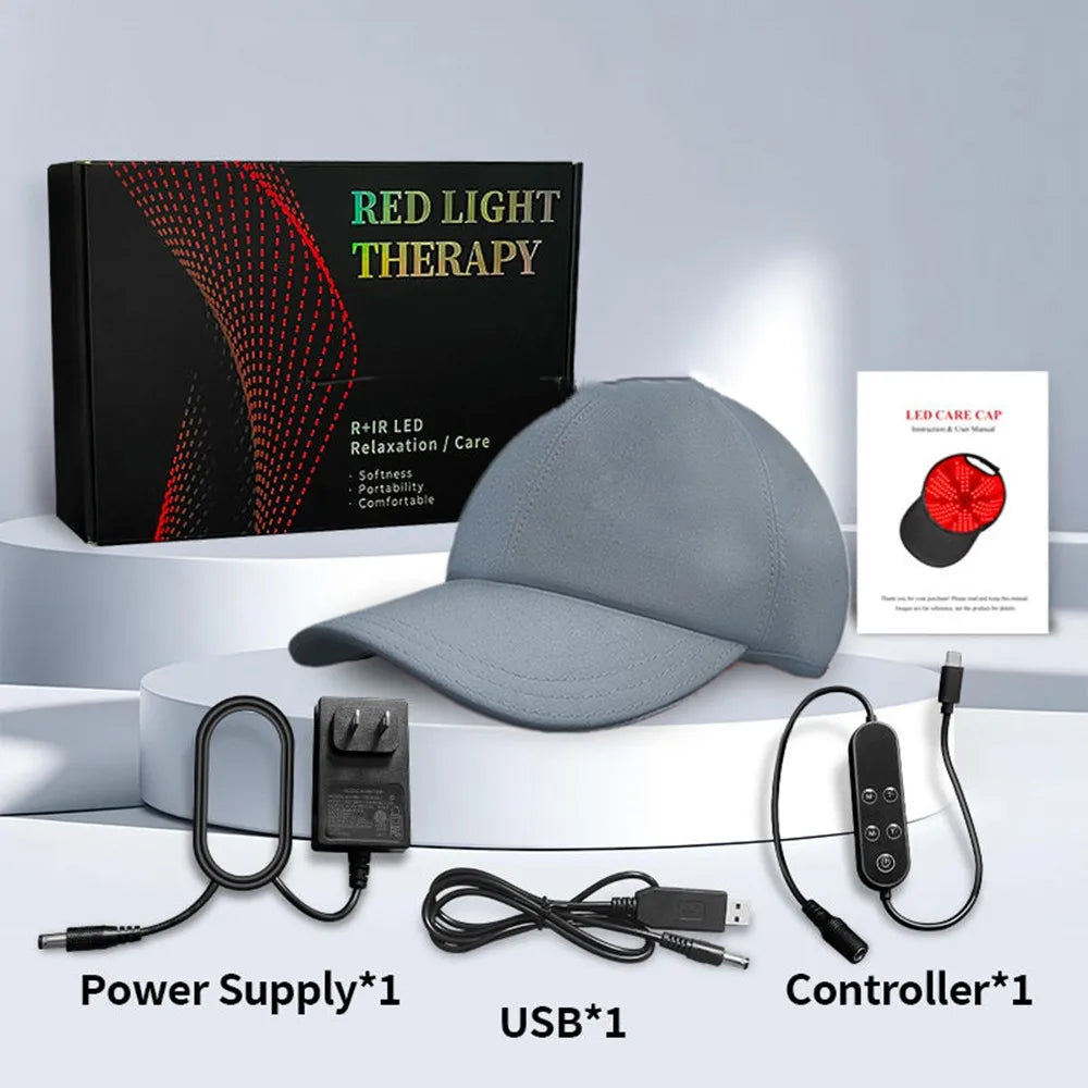180 LED Red Light Flexible Regrowth Cap