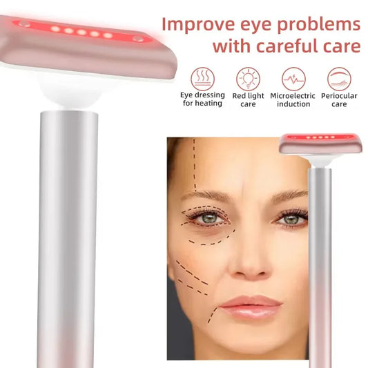 Red Light Therapy Eye Massage Wand