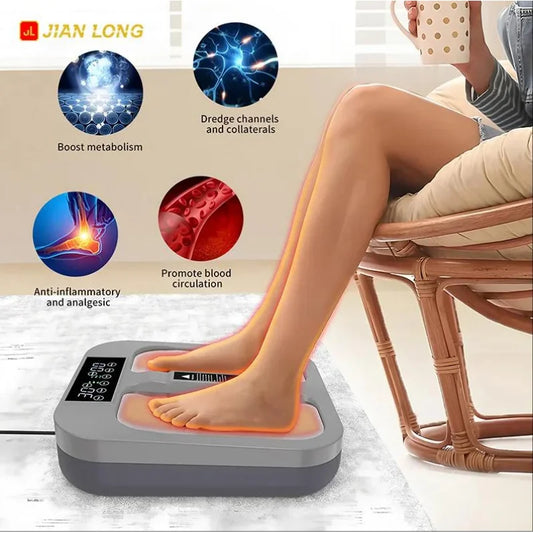 Mesin Urut Tenaga PEMF Terapi, Teknologi Terahertz, Olylife, Terapi P90, Menggalakkan Peredaran Darah Terma, Pengurut Kaki EMS