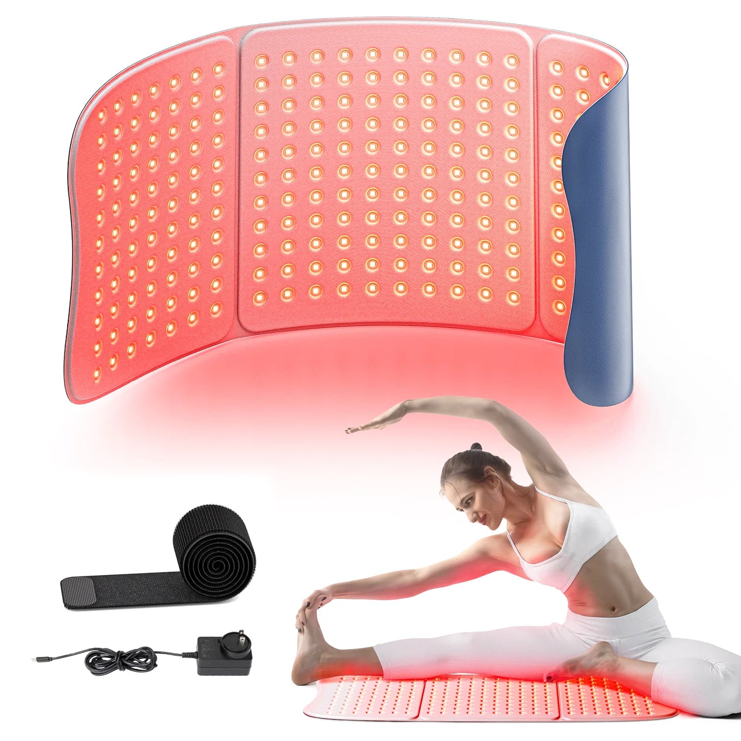 Red Light Therapy Pad 660nm 850nm for Body Pain Relief