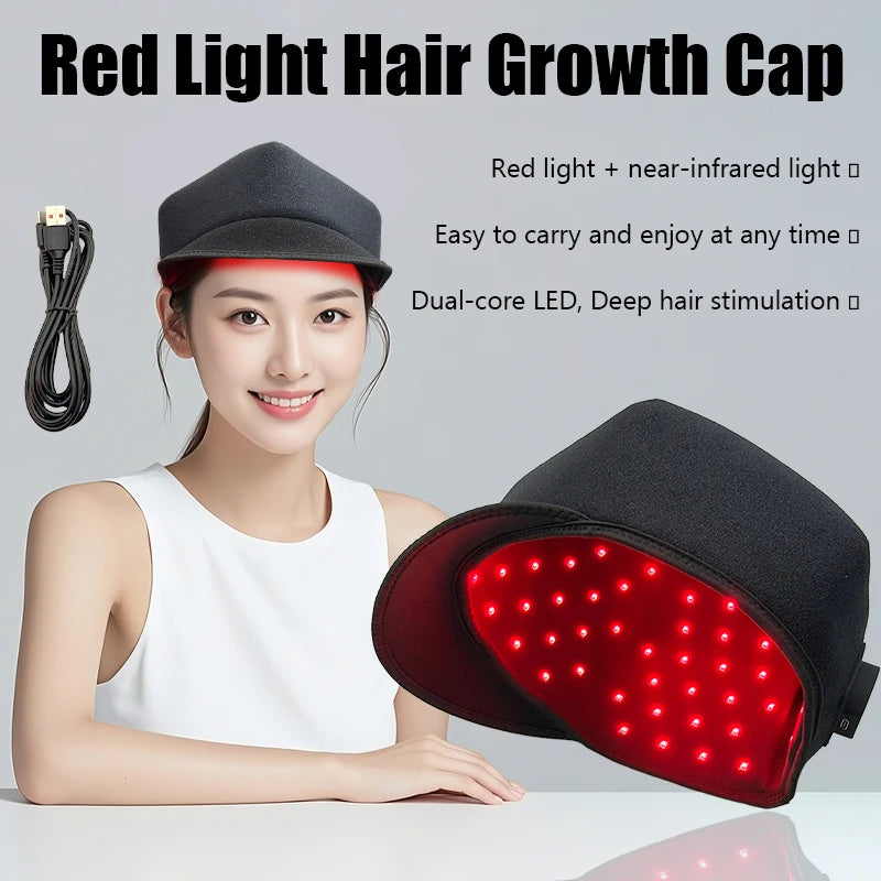 Red Light Therapy Device Hat