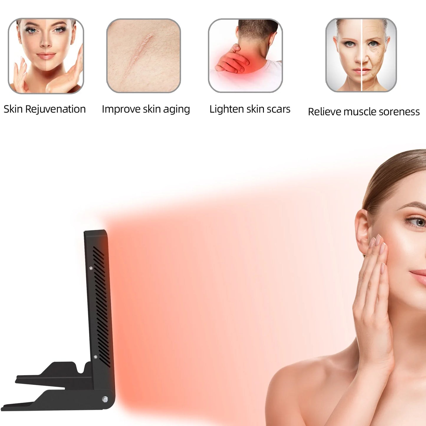 Portable Red Light Therapy Panel