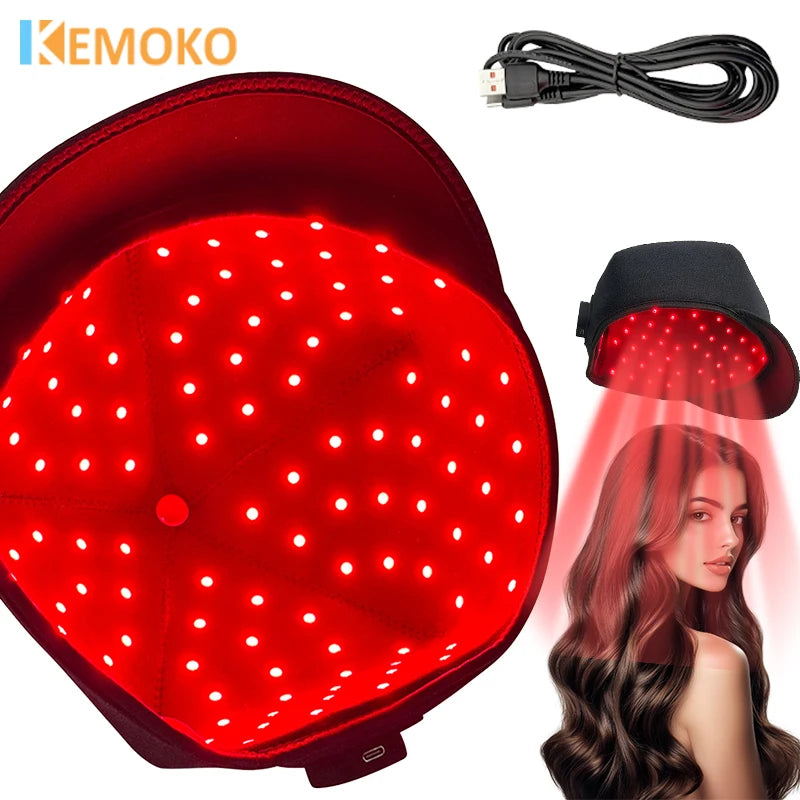 Red Light Therapy Device Hat