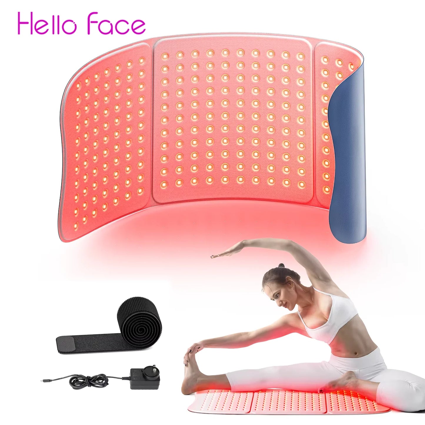 Red Light Therapy Pad 660nm 850nm for Body Pain Relief
