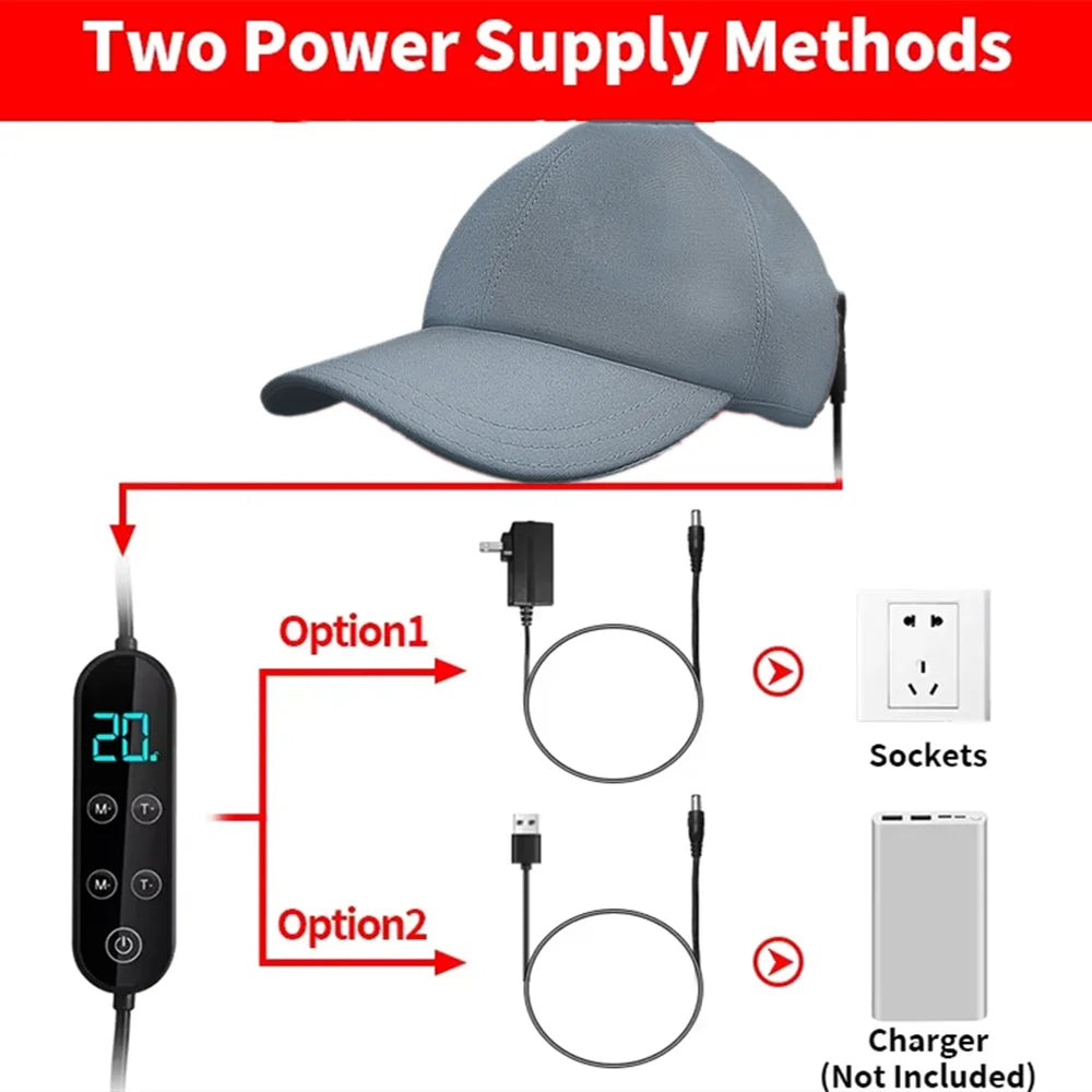 180 LED Red Light Flexible Regrowth Cap