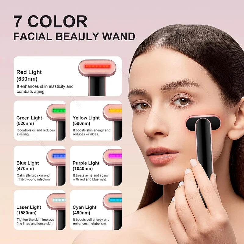 Red Light Therapy Eye Massage Wand