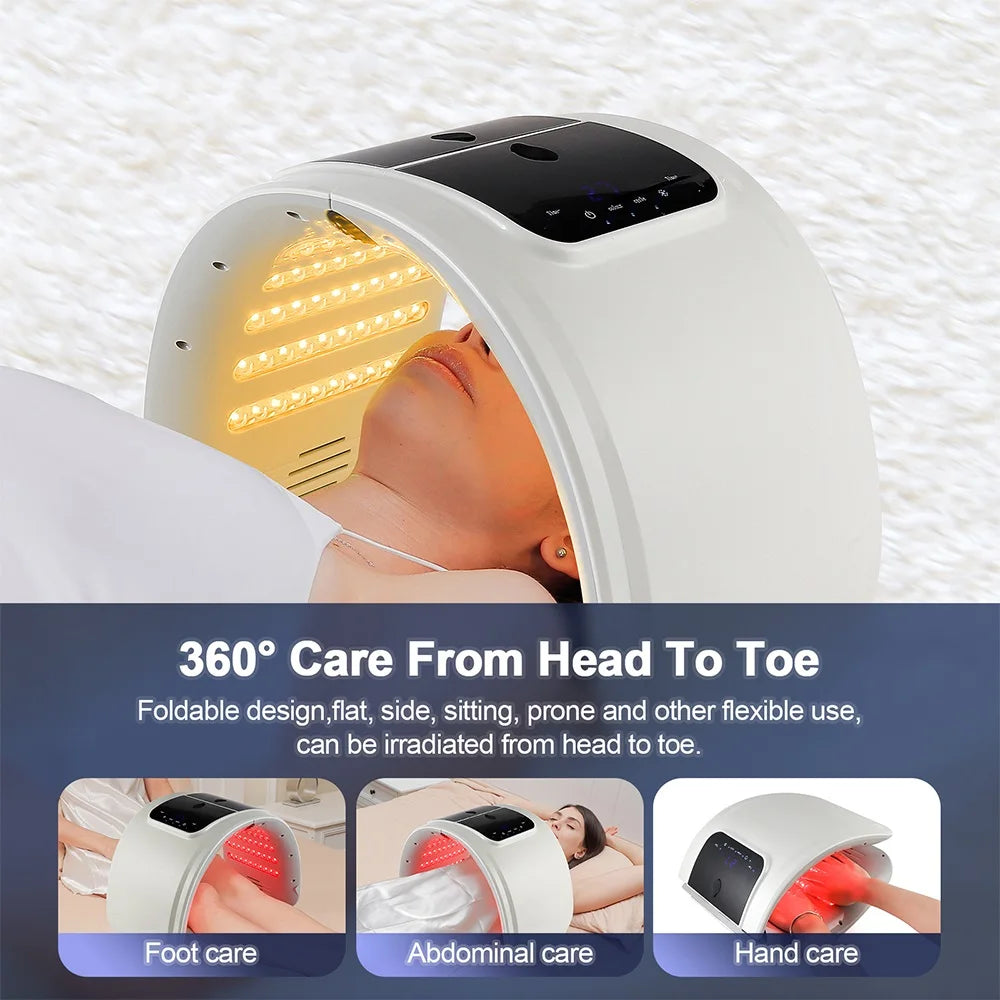 Red Light Therapy Facial  Mask Skin Rejuvenation & Face Lift Anti Wrinkle