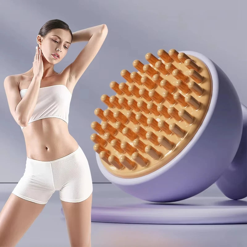 Handheld Scraping and Massage Brush