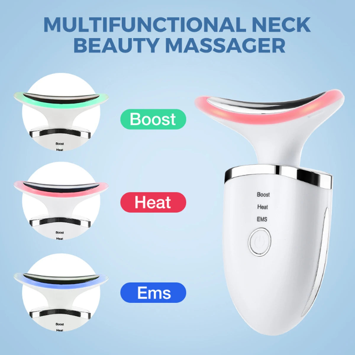 Red Light Neck and Face Massager