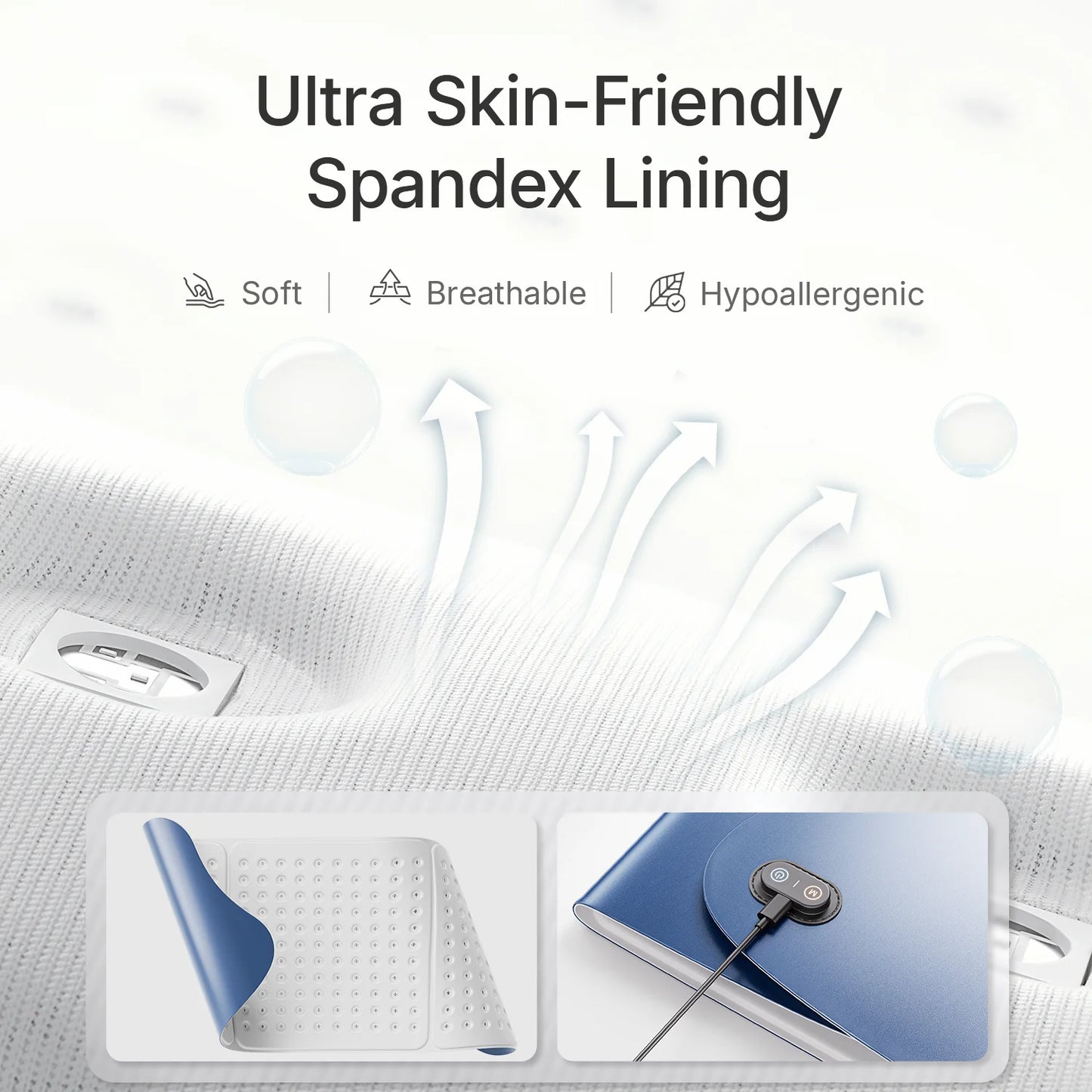 Red Light Therapy Pad 660nm 850nm for Body Pain Relief