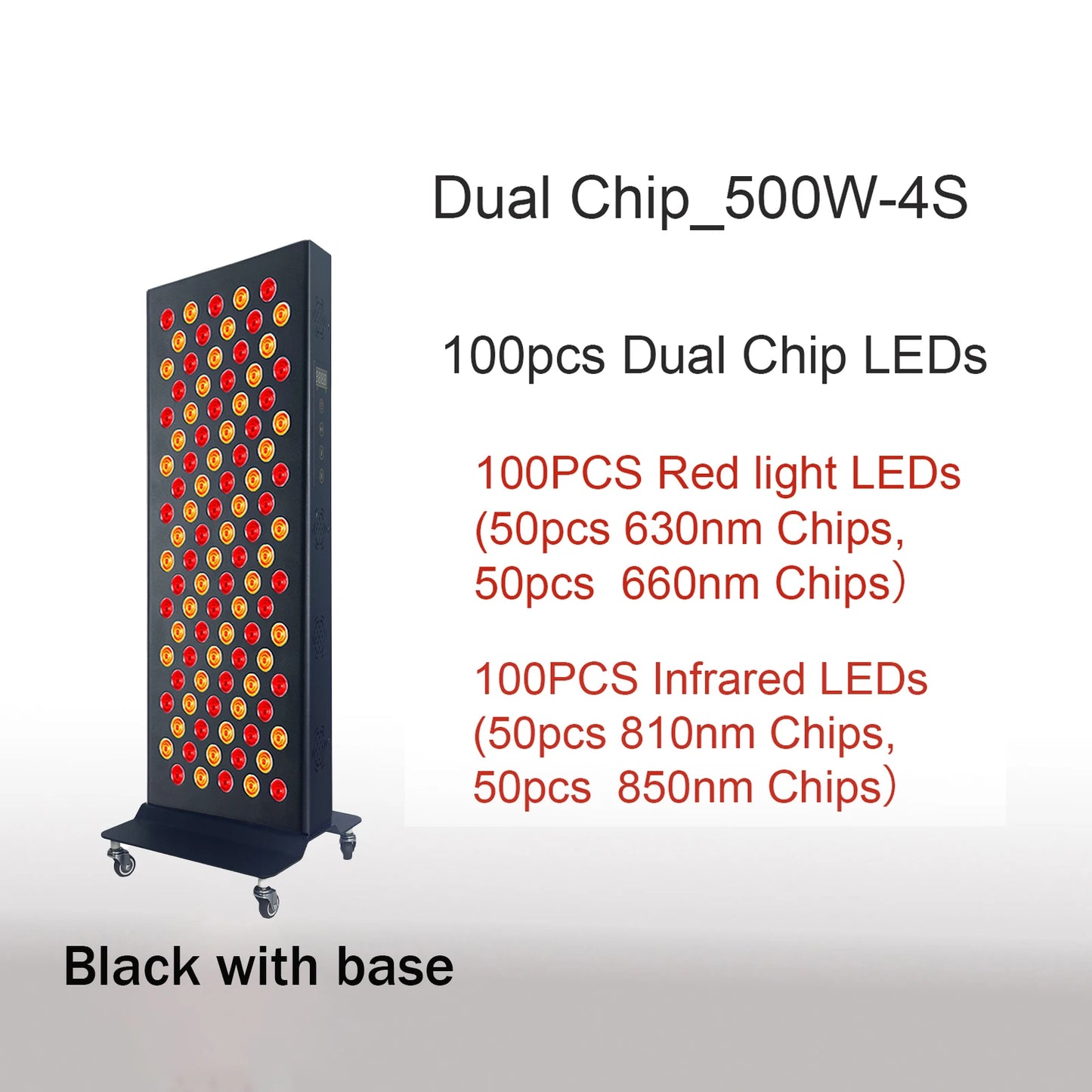 Dual Chip Red Light Therapy Panel Lamp