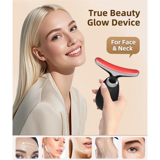 Red-Light Therapy Face & Neck  Massager