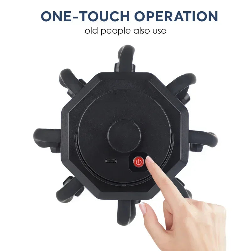 Electric Head Massager Red Light Therapy Device