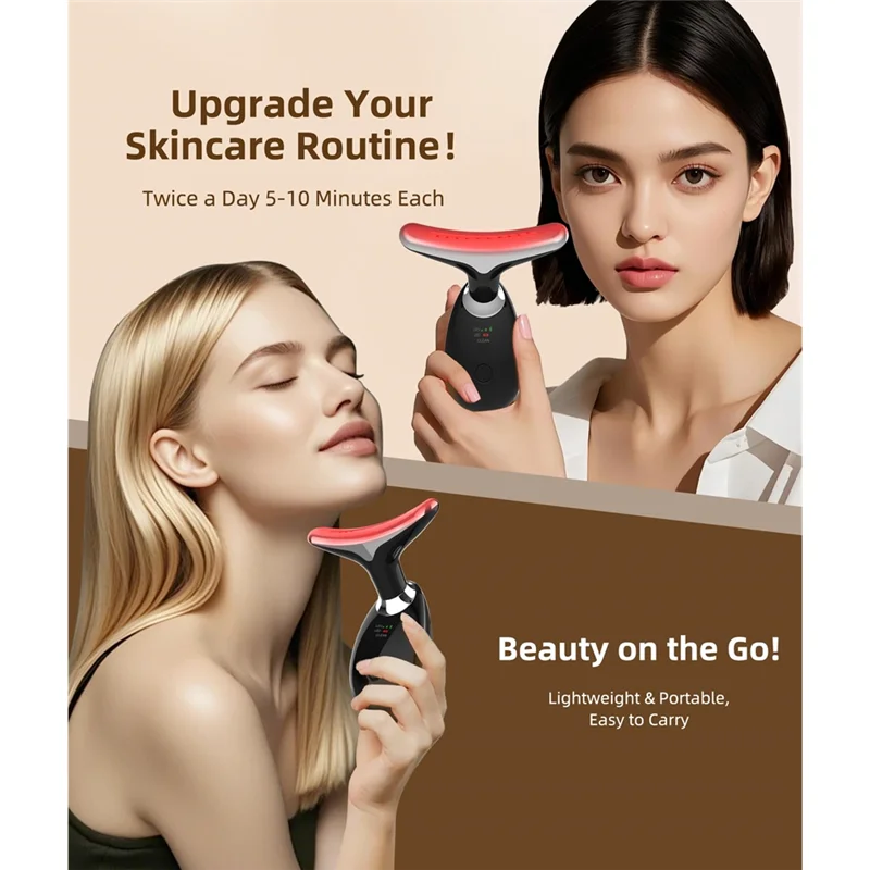 Red-Light Therapy Face & Neck  Massager