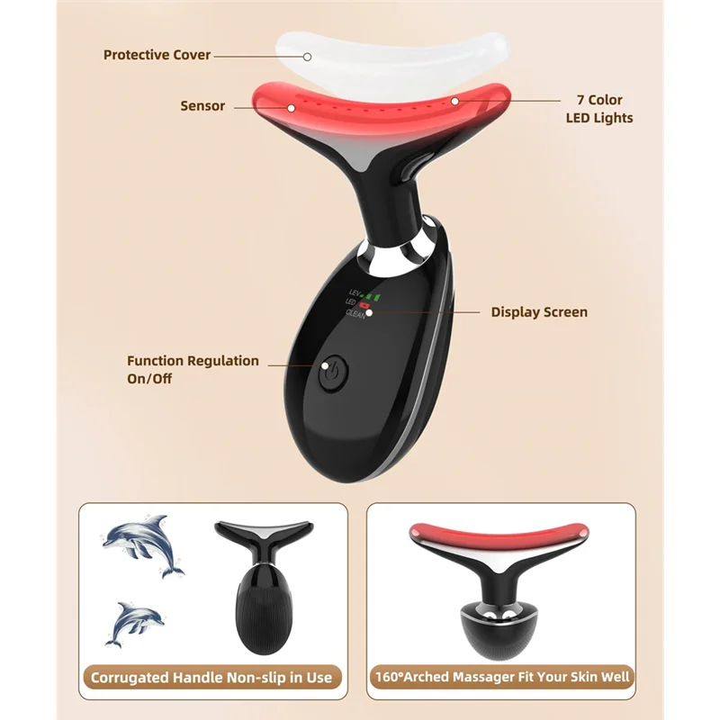 Red-Light Therapy Face & Neck  Massager