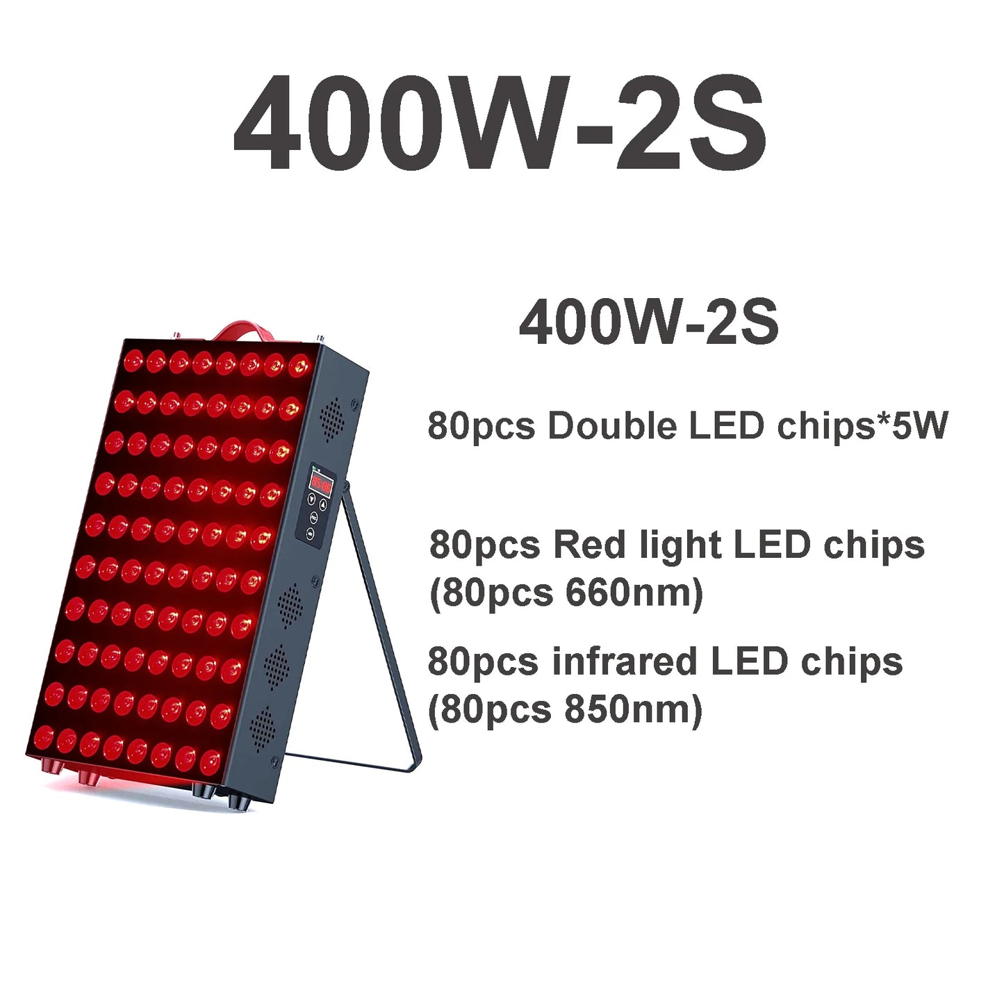 Dual Chip Red Light Therapy Panel Lamp